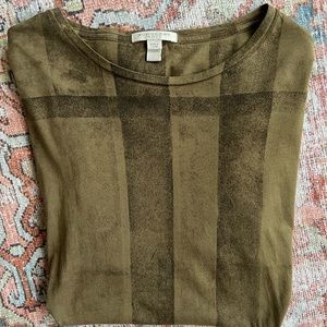 Burberry Brit Olive Green T-Shirt Men's Size M